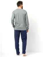 Pánské pyžamo Key MNS 612 B25 long/r M-2XL