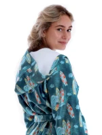 Dámský župan 3151 Oahu s kapucí - Vestis