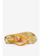 Dámské módní žabky Big Star LL274819 žluté