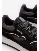 Pánské tenisky Big Star NN174321 s paměťovou pěnou Černé