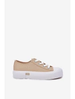 Dámské tenisky na platformě Béžové LEE ISLA C WOMEN LOW 50251001