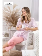 Pyžamo Leveza 1722 Odetta kr/r M-2XL