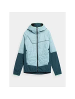 Pánská ekologická trekingová bunda 4F 4FSS23TDJAM101-34S primaloft® black insulation