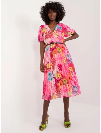 Šaty DHJ SK 13162 4.32 růžová