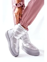 Women's Snow Boots Big Star II274118 Silver Women's Snow Boots Big Star II274118 Silver
