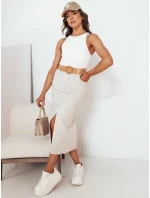 ELLENA béžová sukně FashionStreet CY0449