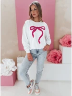 Dámská oversize mikina SOFTTIE bílá FashionStreet BY1359