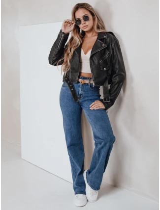 Dámské modré džíny s širokými nohavicemi FashionStreet UY2770 Dámské modré džíny s širokými nohavicemi FashionStreet UY2770