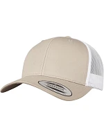 Flexfit 6606/6606T 6 panelová vintage kšiltovka "Trucker" 55.6606 khaki/white Flexfit 6606/6606T 6 panelová vintage kšiltovka "Trucker" 55.6606 khaki/white