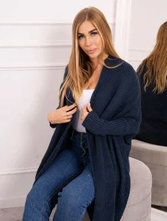 Svetr s džínovými netopýřími rukávy