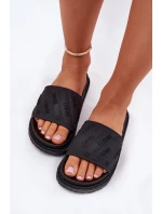 Dámské Pantofle Na Platformě Big Star RR274A540 Černé