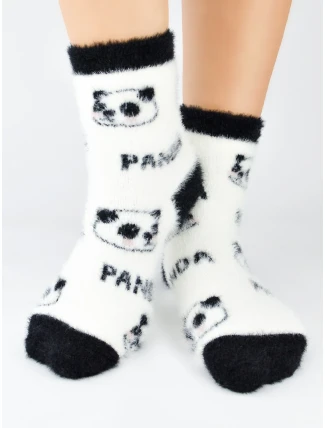 Noviti Sb092 Dívčí ponožky Panda 27-34 Noviti Sb092 Dívčí ponožky Panda 27-34