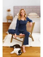 Dámské pyžamo 7304 blue - Doctornap