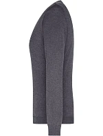 Daiber JN 658 Dámský svetr s výstřihem do V 02.0658 anthracite melange Daiber JN 658 Dámský svetr s výstřihem do V 02.0658 anthracite melange