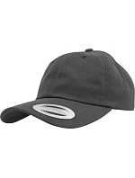 Flexfit 6245CM 6 panelová bavlněná keprová kšiltovka 55.6245 dark grey