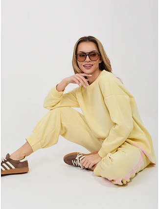 Mikina IT BL 22216.95 světle žlutá