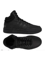 Pánské sportovní kotníkové boty Hoops 3.0 Mid Wtr GW6421 Černá - Adidas