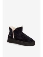 Ženské sněhule na platformě Wrangler 20253093.25Y Černé