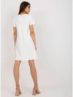 LK SK 506790 šaty.45 ecru LK SK 506790 šaty.45 ecru