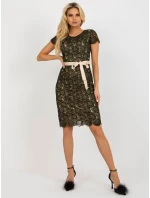 Šaty LK SK 507365.07 khaki Šaty LK SK 507365.07 khaki