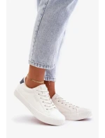 Zateplené Dámské Tenisky Big Star Bílé