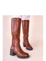 Kozačky na podpatku  model 221004 Solea