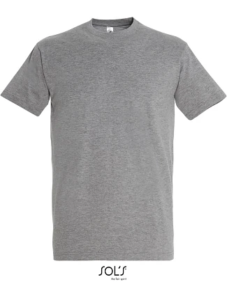SOL'S Imperial Tričko z těžké bavlny 25.1500 grey melange SOL'S Imperial Tričko z těžké bavlny 25.1500 grey melange
