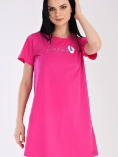 Dámská noční košile s krátkým rukávem I love you