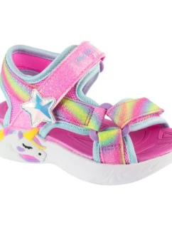 Sandály Skechers Unicorn Dreams - Dreamy Unicorns 303107N-PKMT Pink 22