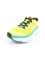 Skechers Max Cushioning pánská sportovní běžecká obuv light lime green
