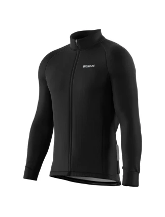 Biemme tričko s dlouhým rukávem BELVEDERE černé L