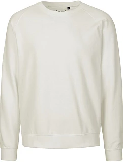 Neutral O 63001 Unisex raglánová mikina z bio bavlny 77.6301 nature
