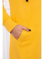 Mikina s kapucí v hořčicové barvě Mikina s kapucí v hořčicové barvě