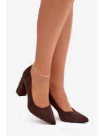 Lodičky na sloupku model 222704 Step in style