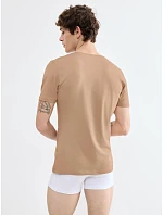 SLG Base V Neck Shirt - Smoked Sand - SLOGGI Smoked Sand - SLOGGI SLG Base V Neck Shirt - Smoked Sand - SLOGGI Smoked Sand - SLOGGI