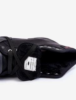 Dámské vysoké tenisky Cross Jeans KK2R4055C Černe