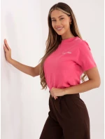 Tričko D12022M02853A růžové Tričko D12022M02853A růžové