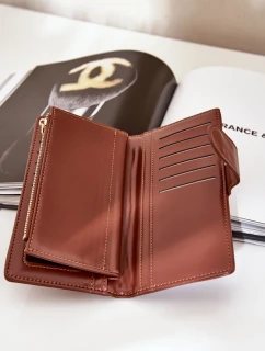 Dámská peněženka z eko kůže hnědá Kalinessa