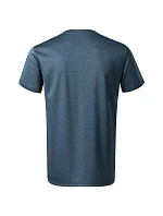 Zoom tričko pánské tmavý denim melír Zoom tričko pánské tmavý denim melír