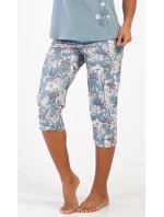 Dámské pyžamo kapri Francesca Dámské pyžamo kapri Francesca
