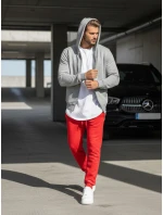 FashionStreet pánské červené tepláky UX2708