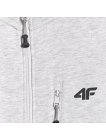 Pánská mikina 4F M2547 cool light grey melange 4FWMM00TSWSM2547 27M pánské