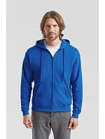 Fruit of the Loom Classic Hooded Sweat Jacket Mikina s kapucí 16.2062 heather grey