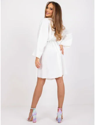 Dámské šaty-DHJ-SK-11981B.19-bílé Dámské šaty-DHJ-SK-11981B.19-bílé