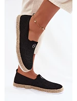 Dámské espadrilly 13659 černé - Vinceza Dámské espadrilly 13659 černé - Vinceza