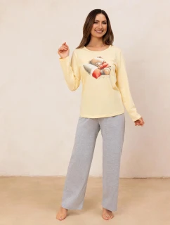 Pyžamo Regina 728 long/r 2XL Z25/26 dámské