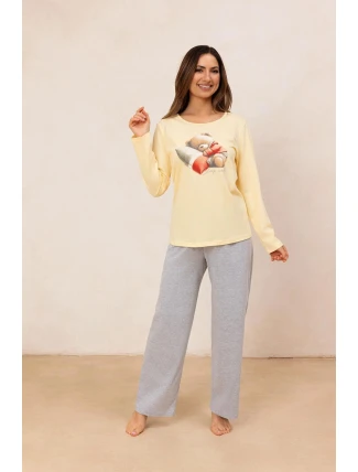 Pyžamo Regina 728 long/r 2XL Z25/26 dámské