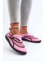Dámská obuv do vody růžová Big Star NN274A804