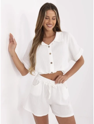 Šortky MO SN 9717.95 bílé