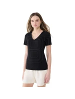 Dámské Slim fit tričko 4FWSS25TTSHF1990 20S Černá - 4F Dámské Slim fit tričko 4FWSS25TTSHF1990 20S Černá - 4F